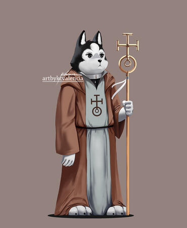 Husky Priest